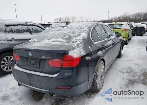 2015 BMW 335I xDrive z USA, uszkodzony, nr VIN WBA3B9G50FNR95076